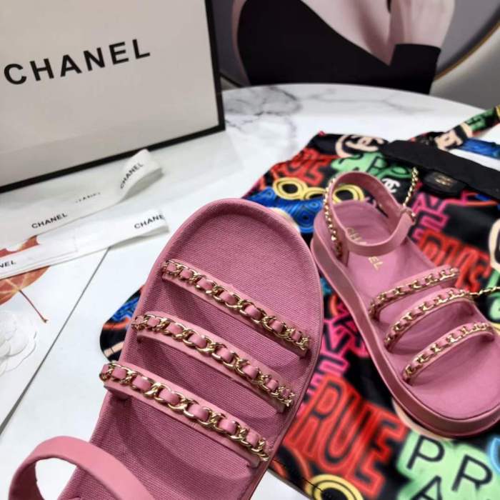 Women C*hanel Top Sandals