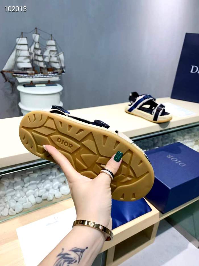 Men Women D*ior Top Sandals