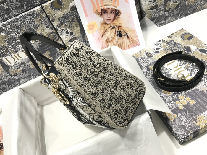 D*ior Top Bag 24*20*11cm
