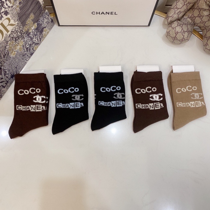 Socks 5 pairs