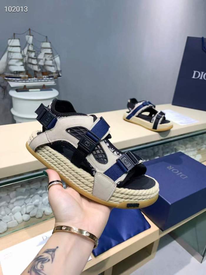 Men Women D*ior Top Sandals