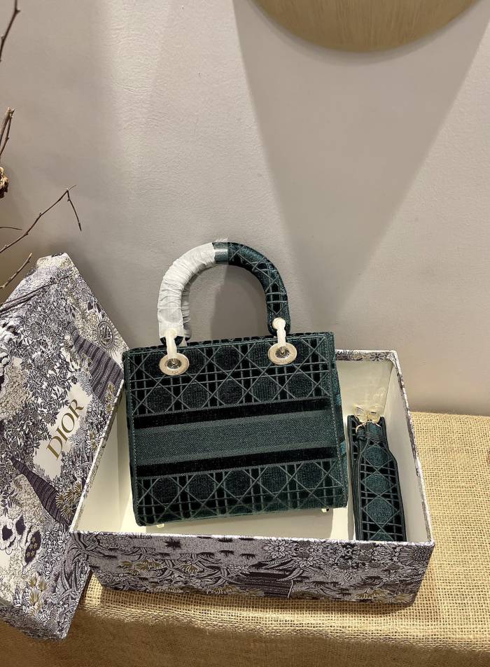 D*ior Top Bag 24*20*11cm