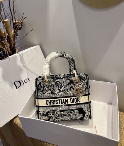 D*ior Top Bag 24*20*11cm