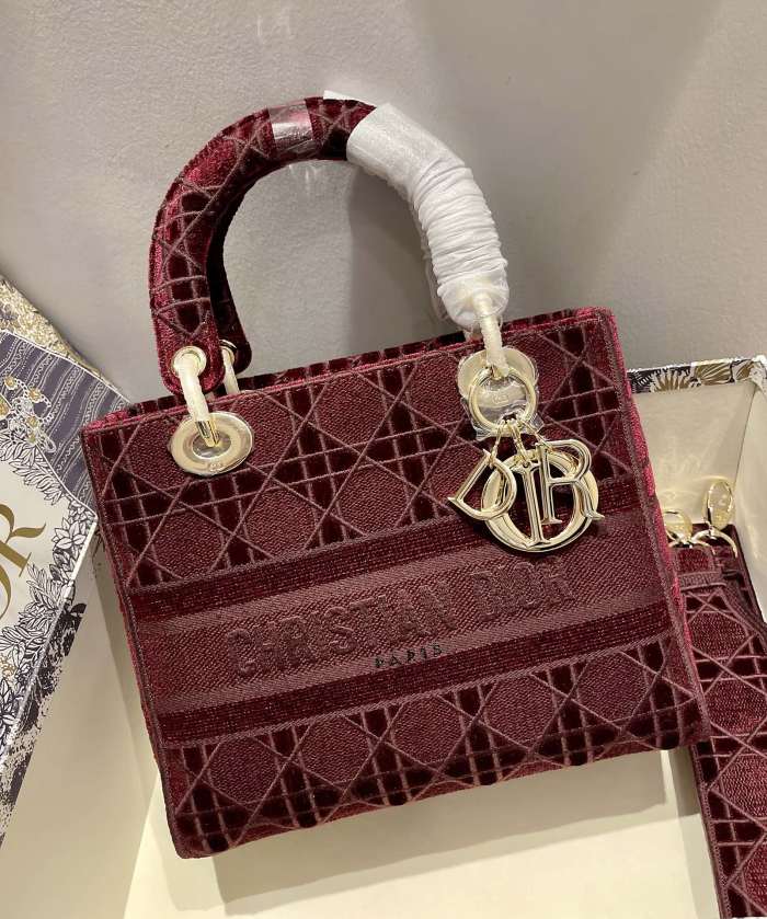 D*ior Top Bag 24*20*11cm