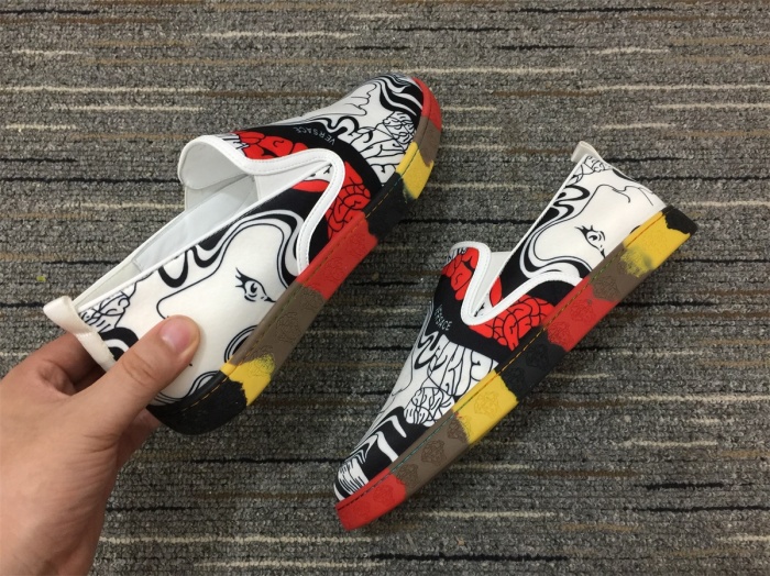 Men V*ersace Top Sneakers