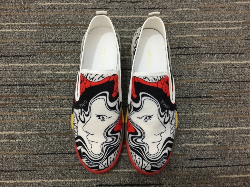 Men V*ersace Top Sneakers