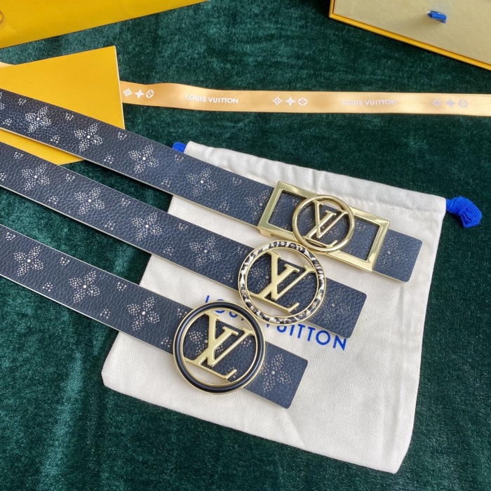L*ouis V*uitton Belts Top Quality 35mm