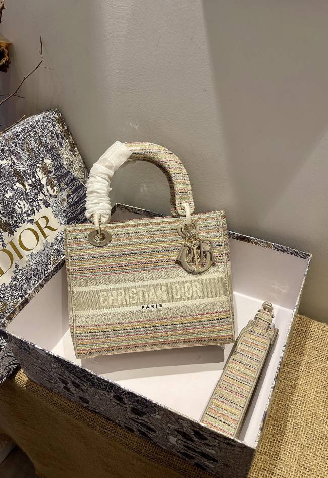 D*ior Top Bag 24*20*11cm