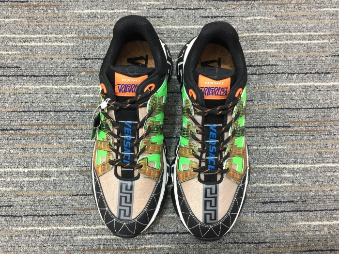 Men Women V*ersace Top Sneakers