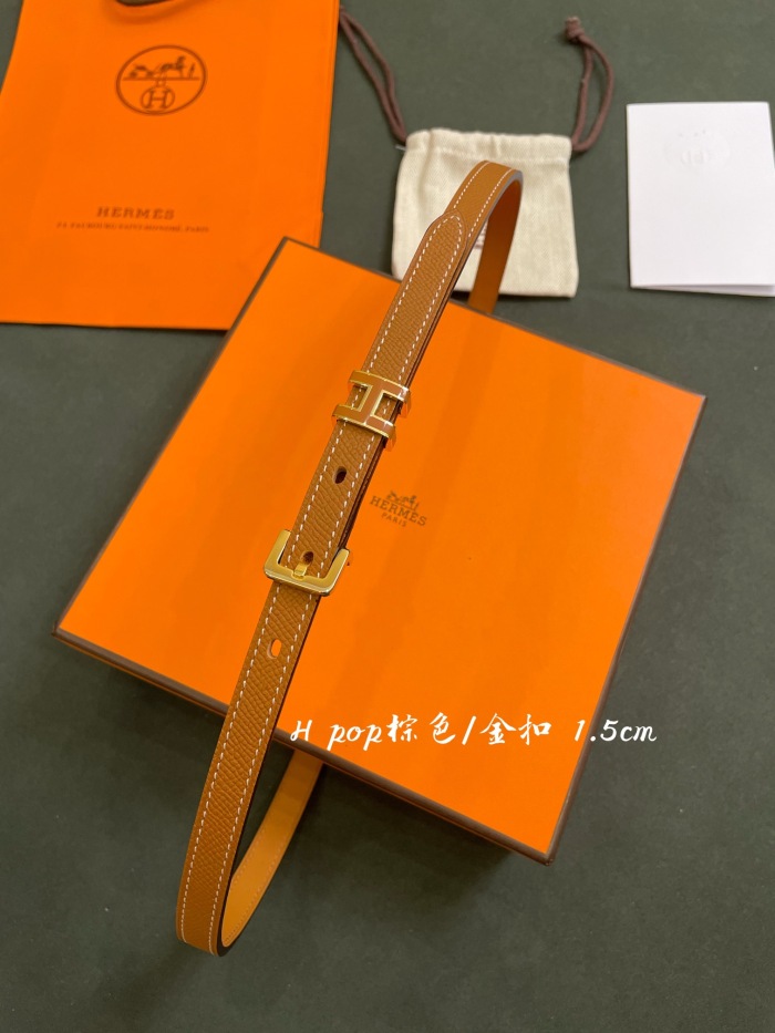 H*ermes Belts Top Quality 1.5CM
