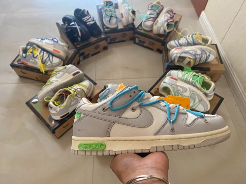O*ff-W*hite x Nike Dunk Low