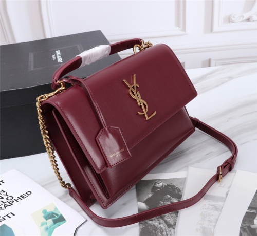 Y*SL Bag Top Quality 25*18*5CM