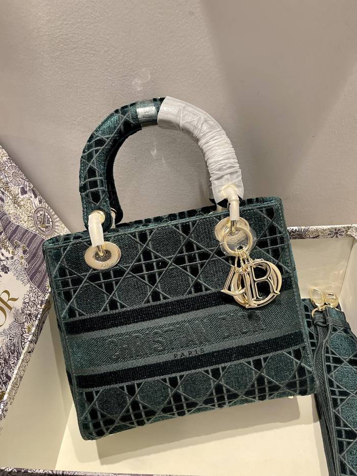 D*ior Top Bag 24*20*11cm