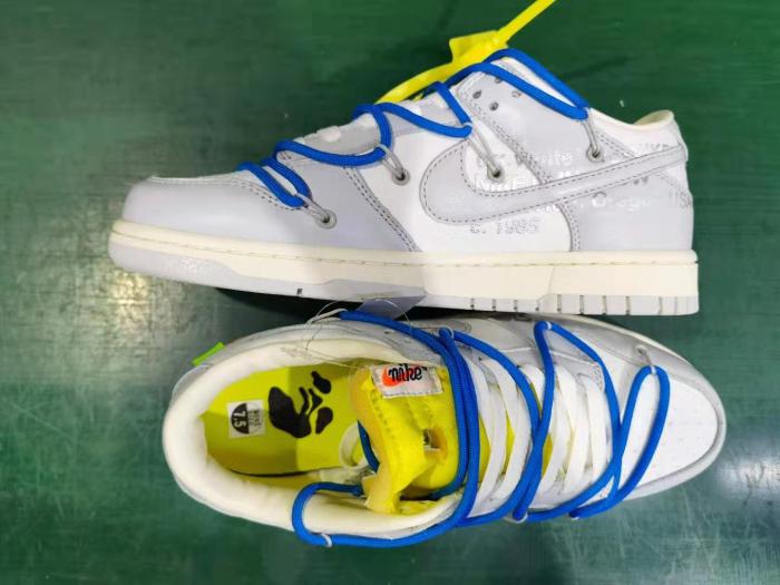 O*ff-W*hite x Nike Dunk Low