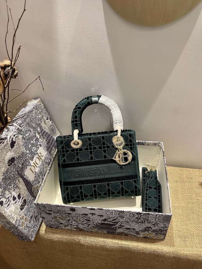 D*ior Top Bag 24*20*11cm