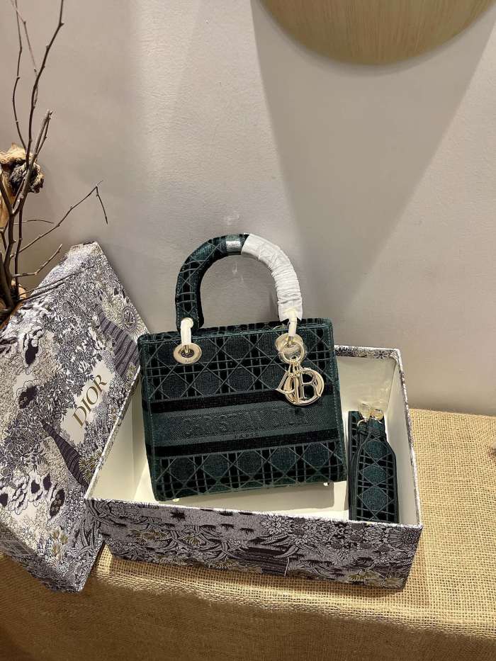 D*ior Top Bag 24*20*11cm