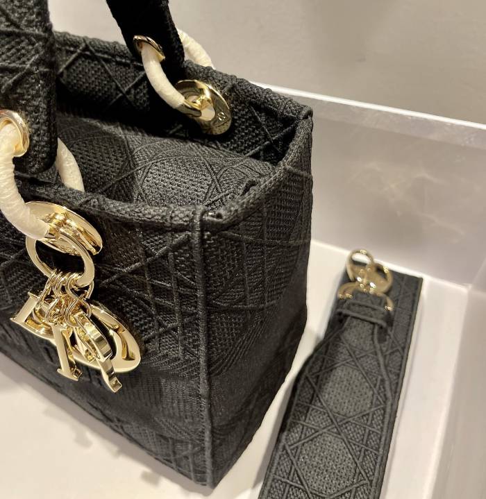 D*ior Top Bag 24*20*11cm
