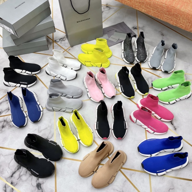 Men Women B*alenciaga Top Sneakers