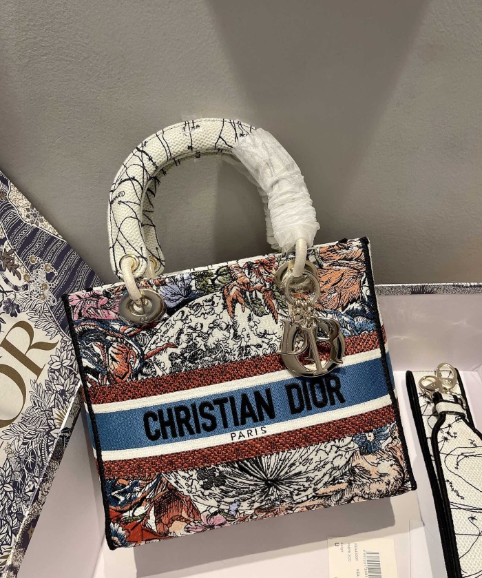 D*ior Top Bag 24*20*11cm