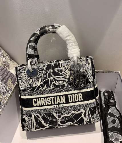 D*ior Top Bag 24*20*11cm