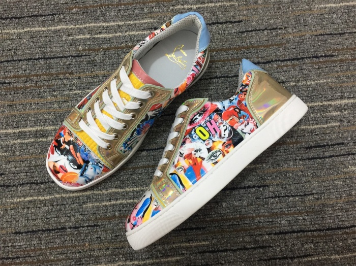 Men C*hristian L*ouboutin Low Top Sneakers