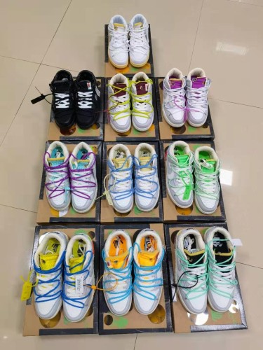 O*ff-W*hite x Nike Dunk Low