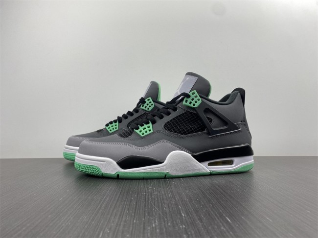 Air Jordan 4 Retro Green Glow  308497-033