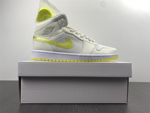 Air Jordan 1 Mid SE Voltage Yellow  DB2822-107