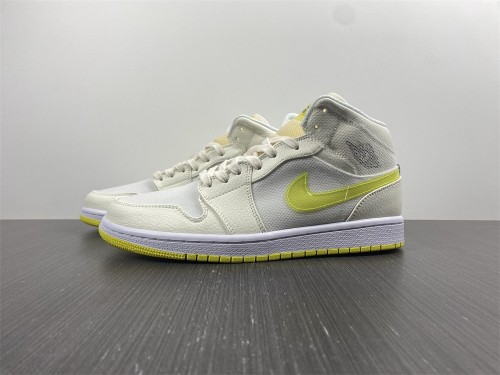 Air Jordan 1 Mid SE Voltage Yellow  DB2822-107