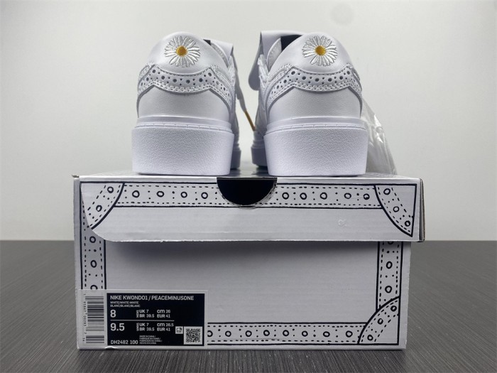 【Free shipping】Kwondo 1 G-Dragon Peaceminusone Triple White  DH2482-100