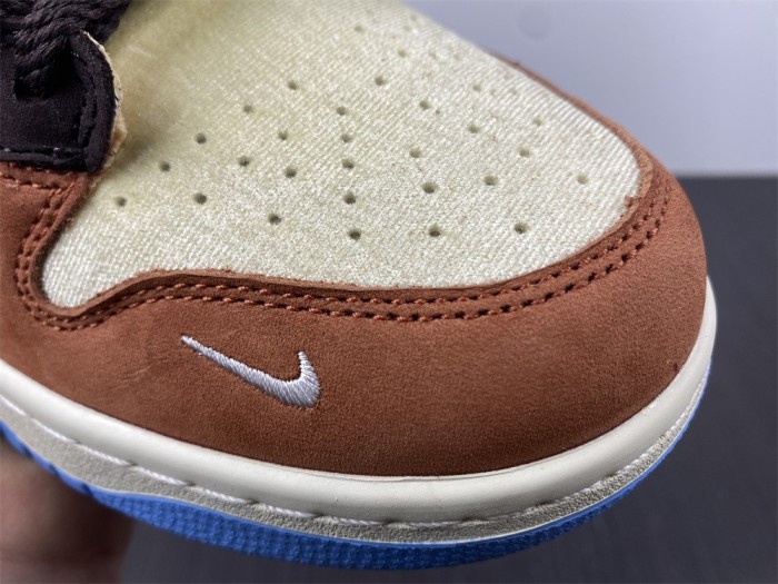 【Free shipping】Dunk Mid Social Status Free Lunch Chocolate Milk  DJ1173-700