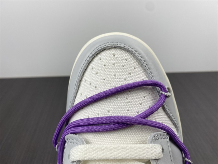 【Free shipping】Dunk Low Off-White Lot 47 DM1602-125