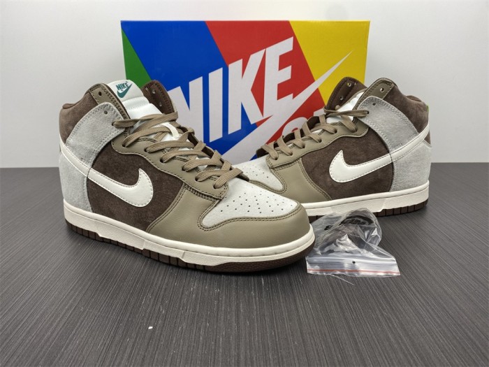 【Free shipping】Dunk High Light Chocolate  DH5348-100