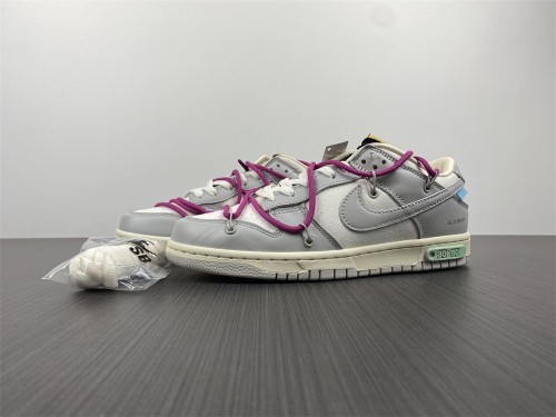 【Free shipping】Dunk Low Off-White Lot 30 DM1602-122