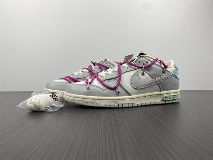 【Free shipping】Dunk Low Off-White Lot 30 DM1602-122