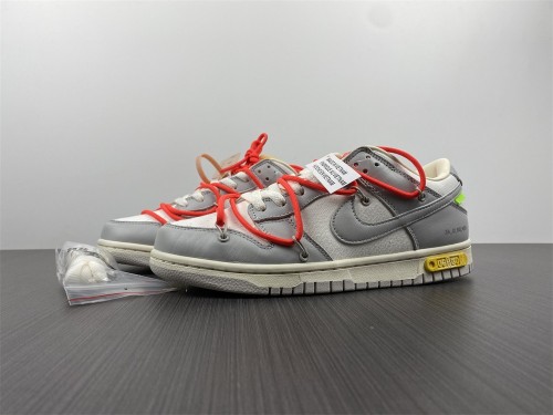 Dunk Low Off-White Lot 6  DM1602-110