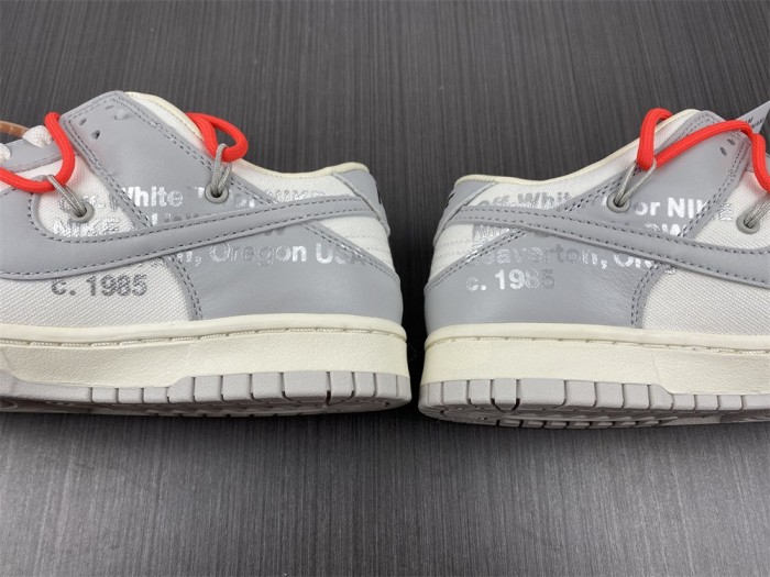 Dunk Low Off-White Lot 6  DM1602-110