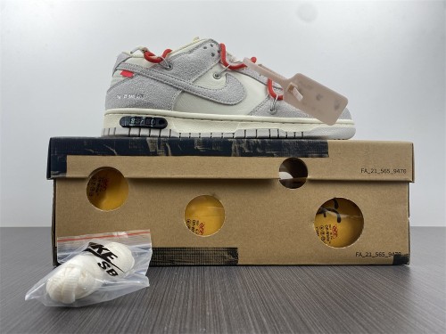 Dunk Low Off-White Lot 33  DJ0950-118