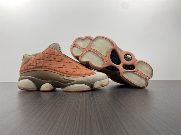 Air Jordan 13 Retro Low CLOT Sepia Stone  AT3102-200