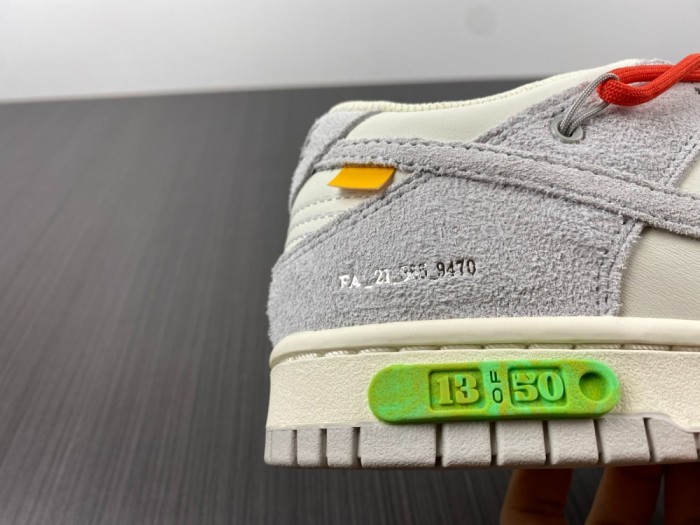 Dunk Low Off-White Lot 13  DJ0950-110
