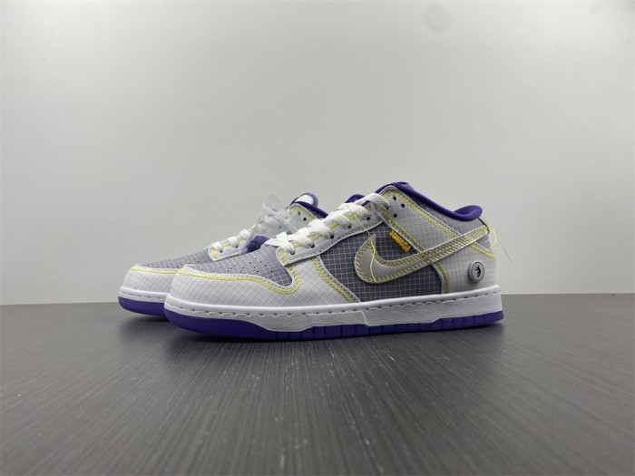 Dunk Low Union Passport Pack Grey Purple DJ9649-500