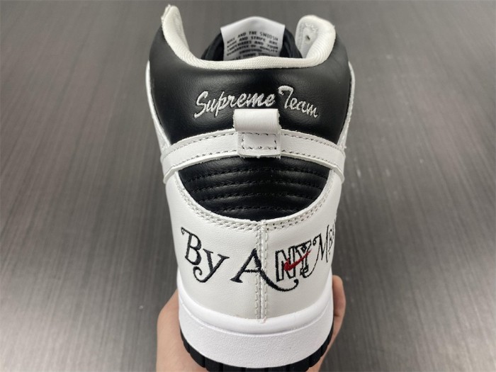 SB Dunk High Supreme By Any Means Black  DN3741-002