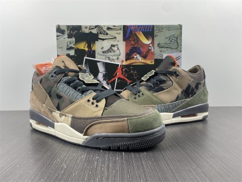 Air Jordan 3 Retro Patchwork Camo  DO1830-200