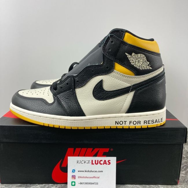 Air Jordan 1 Retro High Not for Resale Varsity Maize  861428-107