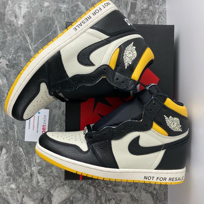 Air Jordan 1 Retro High Not for Resale Varsity Maize  861428-107