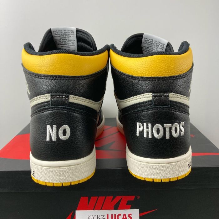 Air Jordan 1 Retro High Not for Resale Varsity Maize  861428-107