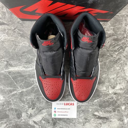 Air Jordan 1 Retro High Bred Banned  555088-001