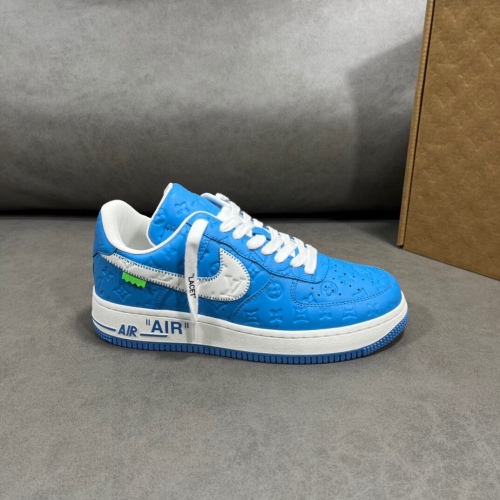 Air Force 1 X L*V light blue