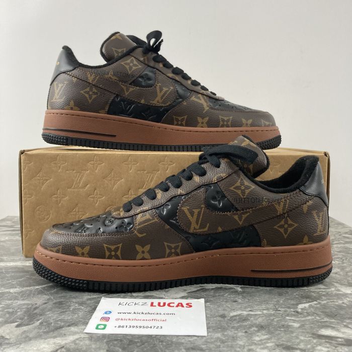 Air Force 1 X L*V brown & black