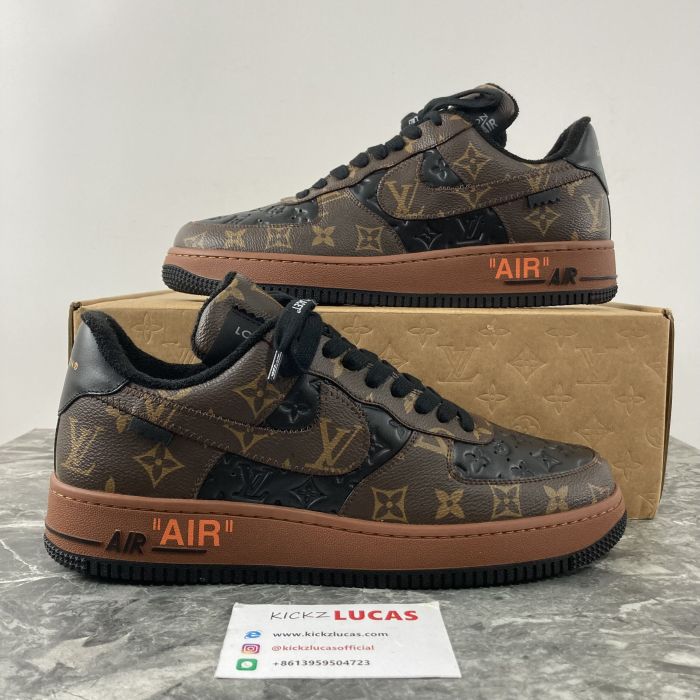 Air Force 1 X L*V brown & black
